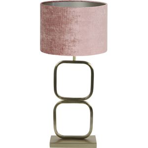 Light and Living tafellamp - roze - metaal - SS104312
