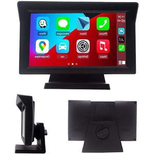 Draagbare Auto Stereo Bluetooth Android Auto Monitor Draadloze Carplay Display IPS HD Touchscreen Scherm - 7 inch Auto Vrachtwagen