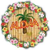 Hawaii versiering onderzetters/bierviltjes - 25 stuks - Hawaii thema feestartikelen