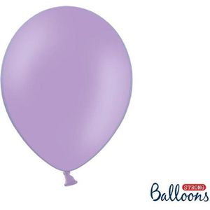 Strong Ballonnen 30cm, Pastel Lavender blauw (1 zakje met 50 stuks)