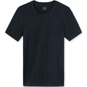 SCHIESSER Long Life Soft T-shirt (1-pack) - heren shirt korte mouwen blauwzwart