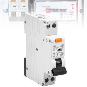 25A zekeringsautomaat 30mA aardlekschakelaar RCBO DPN-beveiligde 1P-N 240 V stroomonderbreker .