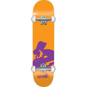 Cliche Europe First Push 7.875 Skateboard Complete - Orange
