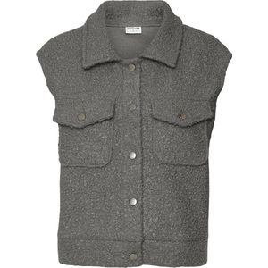 NOISY MAY NMHINNY S/L BOUCLE VEST Dames Gilet - Maat S