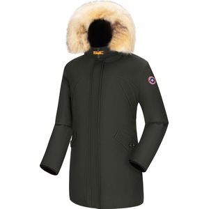 Subprime - Dames Jas winter Parka Chloe - Groen - Maat XXL