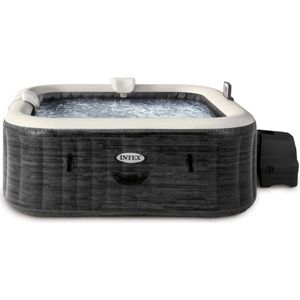 Intex PureSpa Greystone Deluxe - 6 persoons - vierkante spa - WiFi bediening