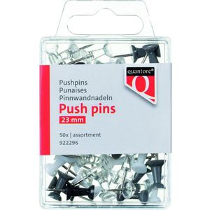 Push pins quantore assorti | Blister a 50 stuk | 10 stuks