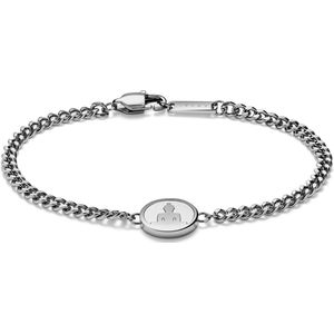 Arkai - Heren - Roestvrij Staal Schakelarmband - Staal