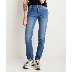 TerStal Dames / Vrouwen Pescara Slim Fit Stretch Jeans Lucy (mid) Blauw In Maat 46