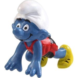 Smurf sprinter - Schleich - Speelfiguurtje - 5,5 cm