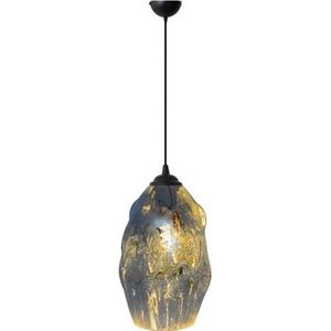 LED Hanglamp - Ovaal - Chroom Glas - E27