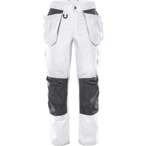 Fristads Katoenen Werkbroek Dames 259 Bm - Wit - 40