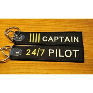 Captain 24/7 Pilot sleutelhanger