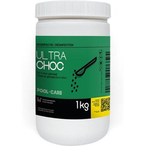 Pool-Care - Chloorshock - Chloorgranulaat - Ultra Choc Chloorgranulaat 1 KG