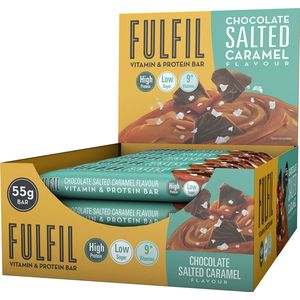 Fulfil Nutrition - Vitamin & Protein Bar - Choco Caramel Salted - 15 stuks