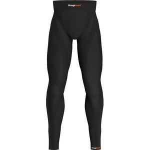 Knapman Zoned Compression Long Pants 45% Zwart | Lange Compressiebroek - Compressie Leggings voor Heren | Maat XXL