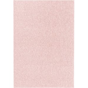 Pochon - Tapijt Nizza - Roze - 290x200x0,7 - Vloerkleed - Effen - Laagpolige Vloerkleed - Kortpolige Vloerkleed - Rechthoekige Tapijt - Rechthoekige Vloerkleed