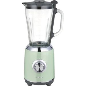 SILVERCREST® KITCHEN TOOLS Blender pastel - Vermogen: 600 W - Mengkan: 1,75 L - Snelheden: 5 + pulse functie - Kleur: Mint - Voor shakes, smoothies, crushed ice etc. - Deksel met vulopening en doseerdop - Inclusief 10 receptsuggesties