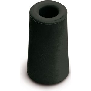 Deurbuffer rubber zwart Ø39x59mm