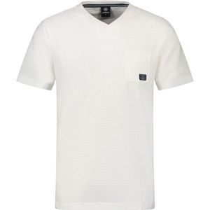 Lerros T-shirt T Shirt Met V Hals 2453180 103 Mannen Maat - M