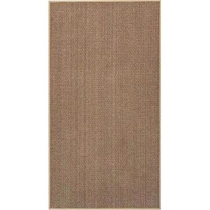 Sisal Tapijtloper, antislip, wasbaar, jute, keukenloper, eetkamer, loper, antislip, weven, hal, tapijt, rubberen zool, matten antislip (44 x 150 cm)