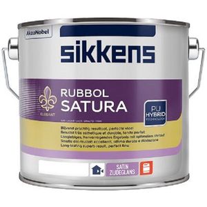 Rubbol Satura Plus RAL 9010 zuiver wit 2,5 liter