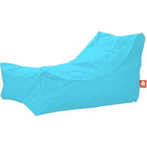 Whoober loungestoel zitzak Bali outdoor turquoise - Wasbaar - Voor binnen en buiten