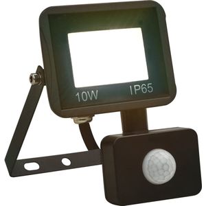 vidaXL Spotlight met sensor LED 10 W warmwit