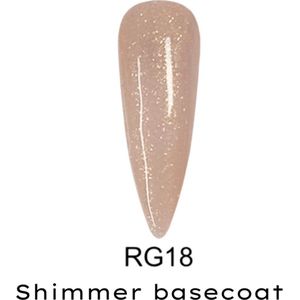 Basecoat 15ml RG18 Jixxa - Basecoat nagels - Basecoat gelnagels - Basecoat voor gelnagels - Basislak nagels - Sterke basecoat- Langhoudende basecoat - Beschermende basecoat - Verstevigende basecoat - Beste basecoat voor gelnagels