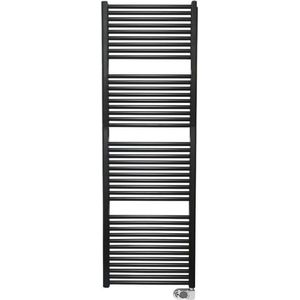 Wiesbaden Elara Elektrische Radiator 181,7 x 60 cm. - Mat Zwart