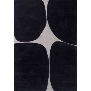 Vloerkleed Brink & Campman Decor Bruta Off-black 92205 - maat 160 x 230 cm