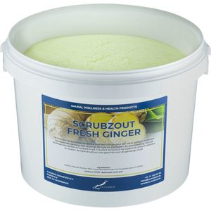 Scrubzout Fresh Ginger - 20 KG - Hydraterende Lichaamsscrub