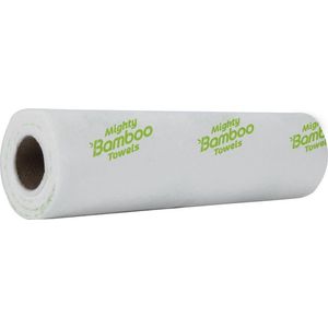 Mighty Bamboo Poetsdoeken - Set van 2 Rollen - Antibacterieel - Wasbaar