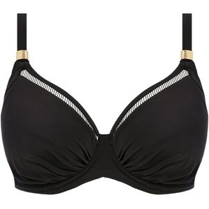 Fantasie East Hampton UW Gathered Full Cup Dames Bikinitopje - Zwart