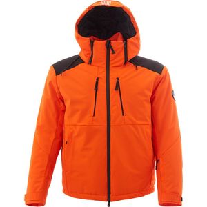 EA7 Emporio Armani Orange Winter Jacket with Removable Sleeveless vest