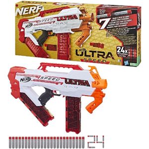 Hasbro Nerf Ultra Speed Blaster - Geschikt voor kinderen vanaf 8 jaar - Inclusief 24 Accustrike Ultra Darts