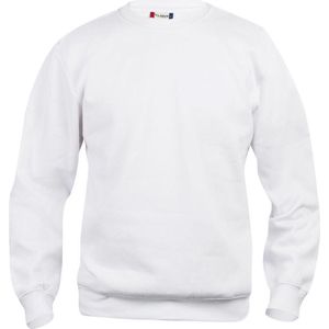 Clique Basic Roundneck 021030 - Wit - S