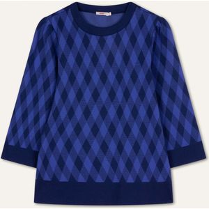 Oilily - Tactic T-shirt long sleeves - Blauw - XS