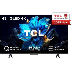 TCL 43P7K 43 | Ultra HD 4K QLED Smart TV (2025) | Google TV + Wifi | Dolby Vision & HDR10 | Quantum Dot Technologie | 60Hz