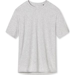 SCHIESSER Mix+Relax T-shirt - dames shirt korte mouwen grijs-gemeleerd - Maat: 36
