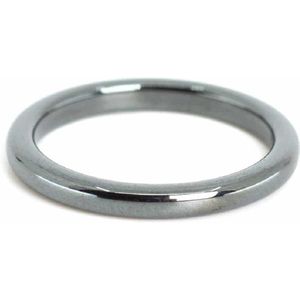 Edelstenen Ring Hematiet (3 mm – Maat 17)