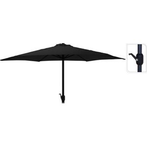 ProGarden Parasol Monica 270 cm zwart