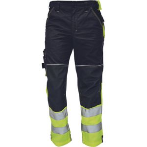 Cerva KNOXFIELD high-vis DW275 broek 03020326A - HV Geel/Antraciet - 46