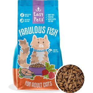 Easypets - Fabulous Fish Adult Kattenvoer 3KG