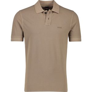 Hugo Boss poloshirt korte mouw bruin