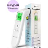 Bintoi® XE200 - Thermometer voorhoofd - Temperatuurmeter - Koortsthermometer voor volwassenen en baby's - Digitale Infrarood Thermometer - Incl. Batterijen