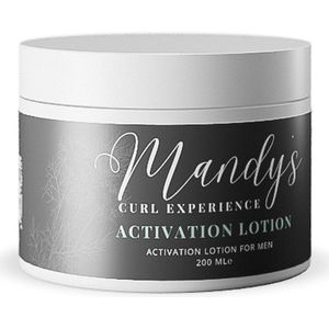 Mandy's Curl Experience - Premium - Voor mannen - Activation - Lotion - 200 ml