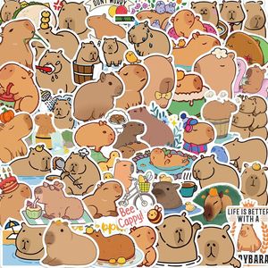 Go Go Gadget - 50 Stickers Mix Pack - Voor Fiets, Step, Laptop, Skateboard, Koffer, - Capybara