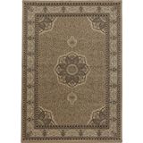 Tapijtenloods Isfahan Oosters Klassiek Laagpolig Vloerkleed Beige- 200x290 CM