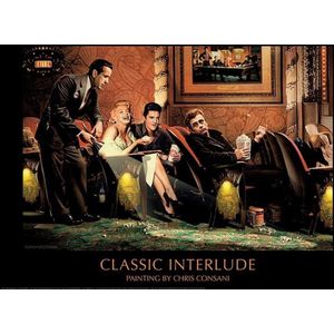 Kunstdruk Classic Interlude Chris Consani 80x60cm